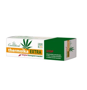 Thermolka EXTRA żel konopny rozgrzewający 6% oleju + 10% ekstraktu z konopi 150ml