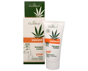 Cannaderm Venosil żel konopny na obrzęk nóg i żylaki 8% oleju z konopi