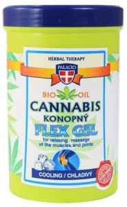 Cannabis konopny chłodzący żel do masażu 380ml