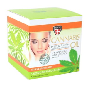 Regeneracyjny krem do twarzy 12% oleju z konopi 50ml