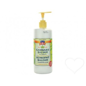 Balsam konopny regeneracyjny do pielęgnacji suchej skóry 8,5% oleju z konopi 500ml