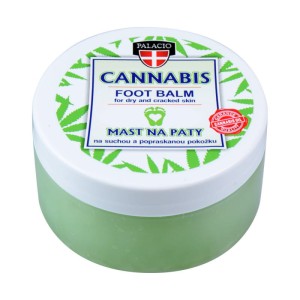Maść konopna na pękającą skórę pięt 12% oleju z konopi 100ml