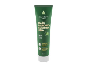 LauroCann Forte namocniejsza maść konopna 20% z CBD i olejem laurowym 175ml
