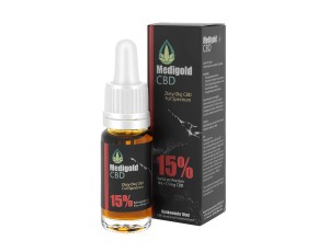 Medigold Złoty Olej CBD 15% 10ml  Oryginalny 