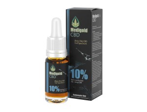 Medigold Złoty Olej CBD 10% 10ml  Oryginalny  