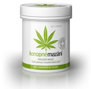 Medicprogress maść konopna z dodatkiem 10% oleju z konopi  250ml