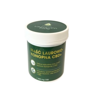 LauroCann Forte najmocniejsza maść konopna 20% z CBD i olejem laurowym 250ml